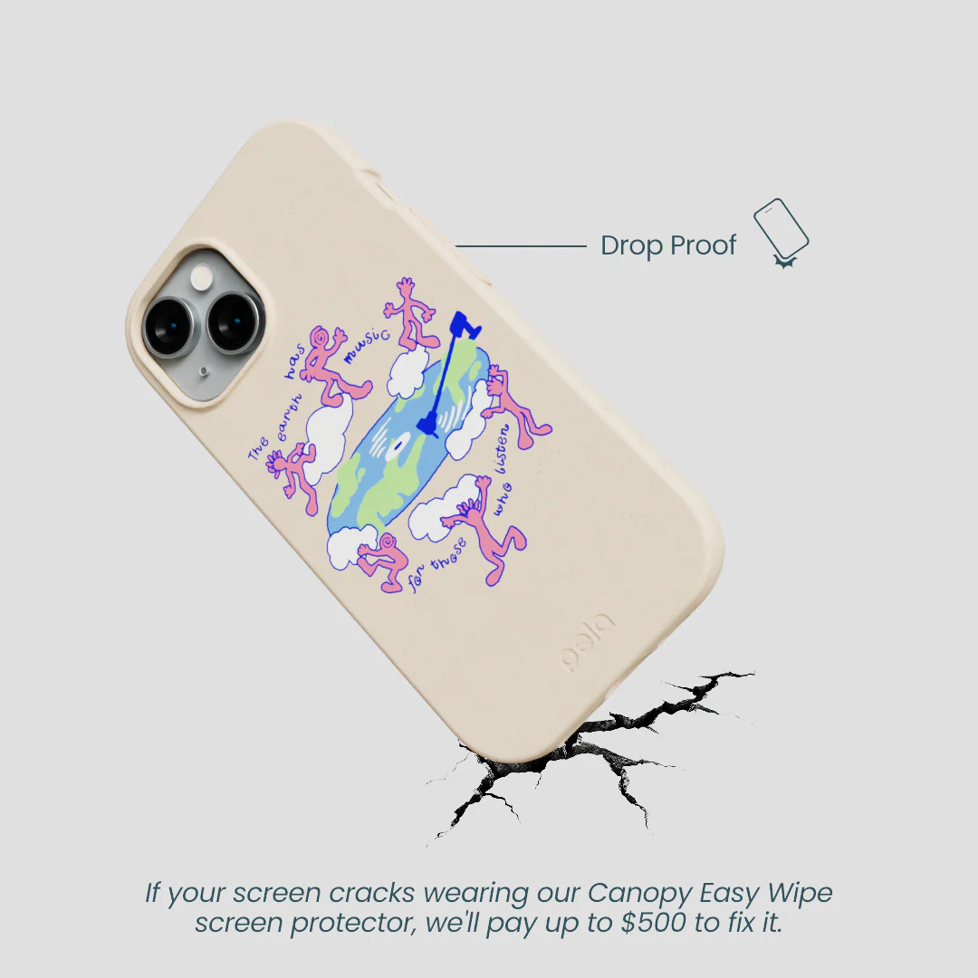 Seashell Earth Music iPhone 14 Case - Image 5