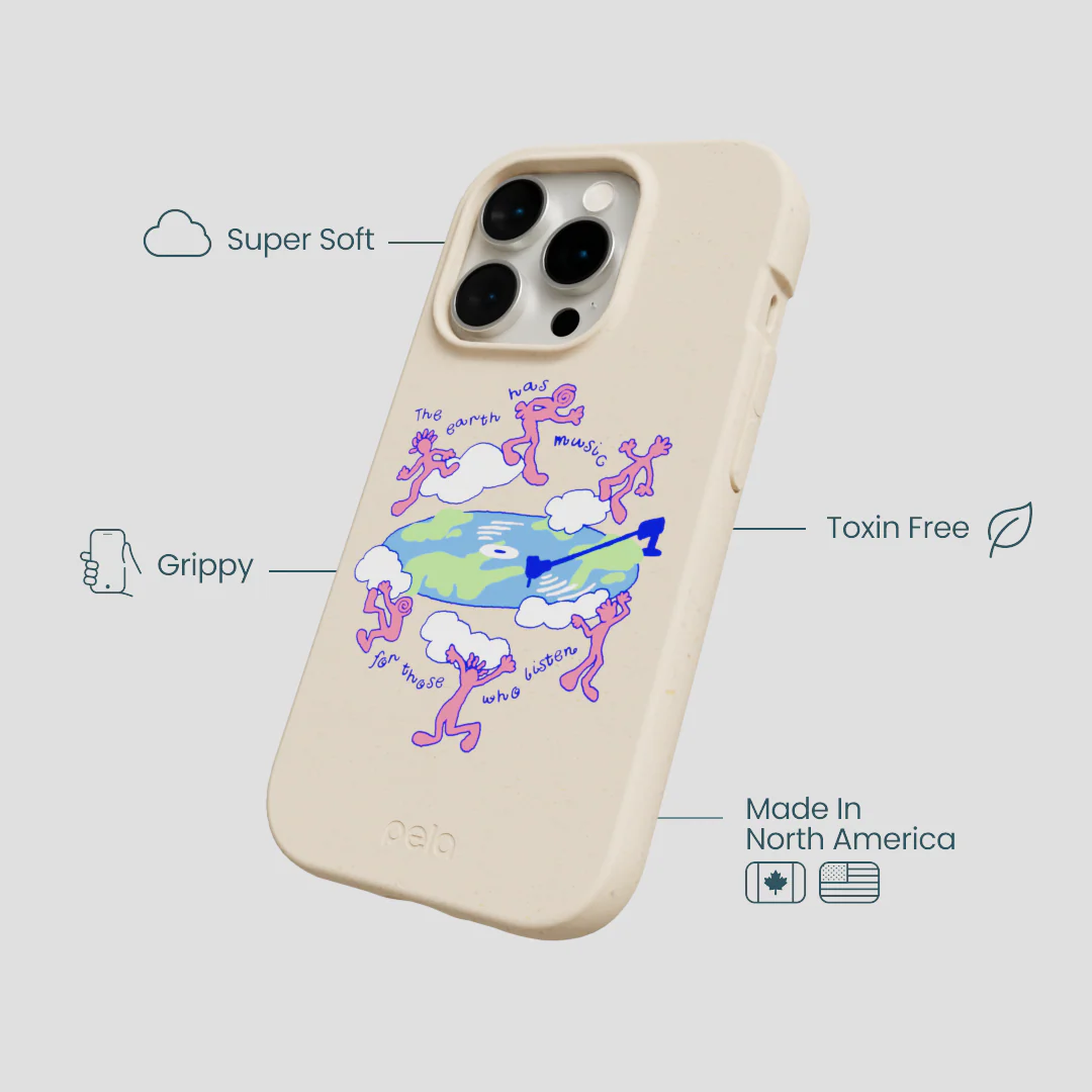 Seashell Earth Music iPhone 15 Pro Case - Image 4