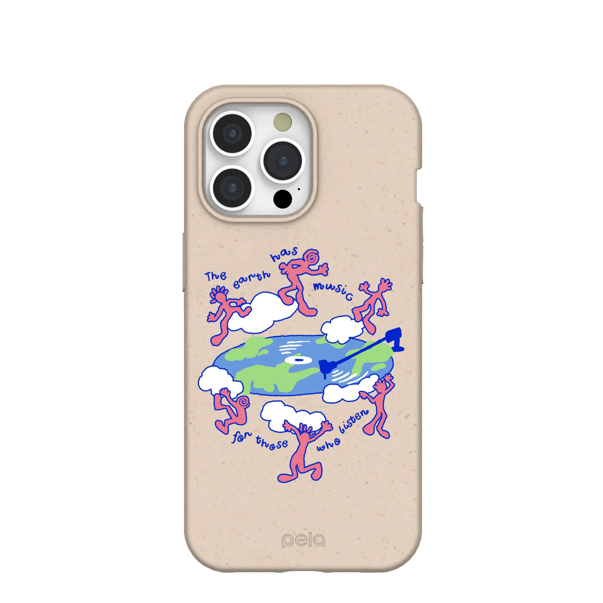 Seashell Earth Music iPhone 15 Pro Max Case