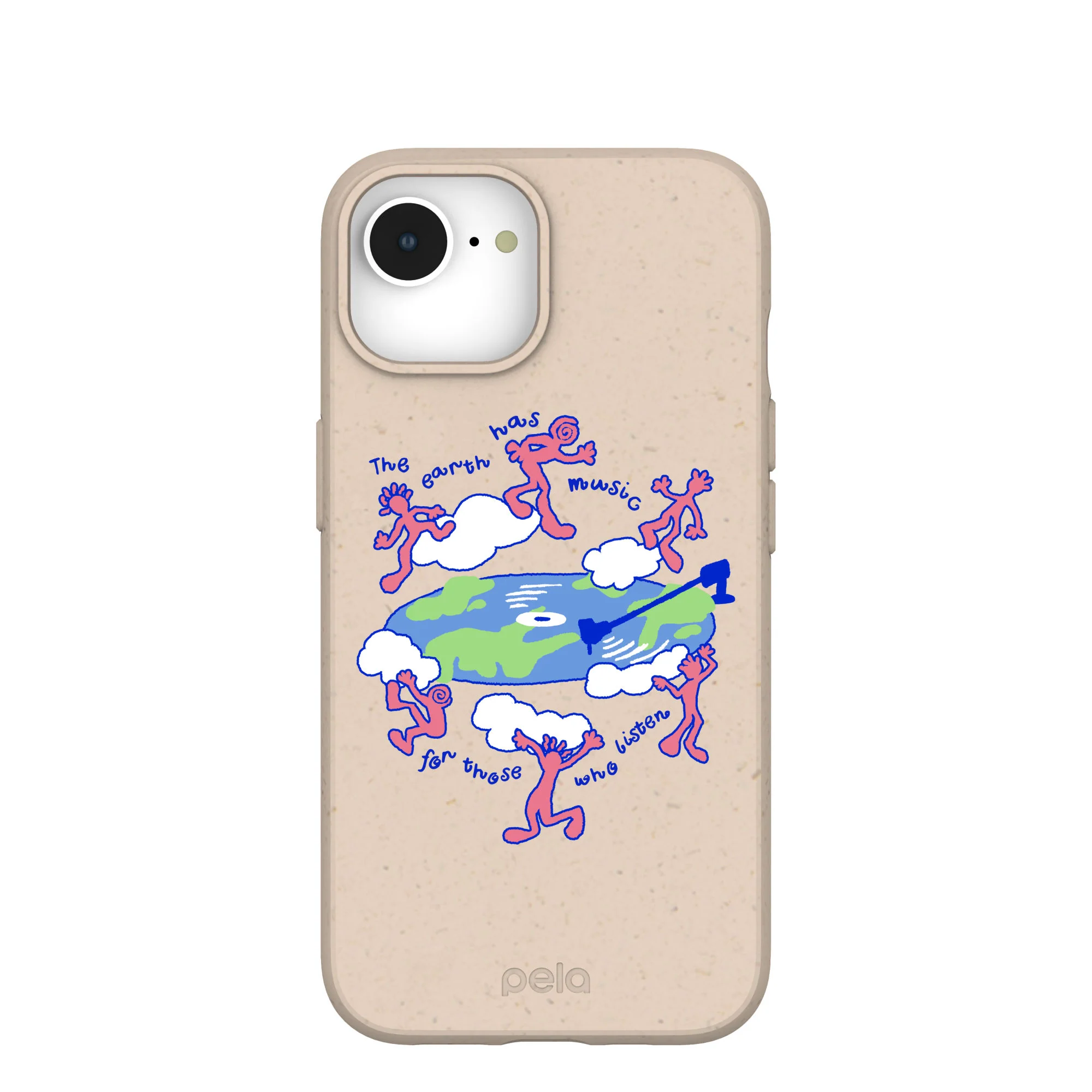 Seashell Earth Music iPhone 16e/17e Case