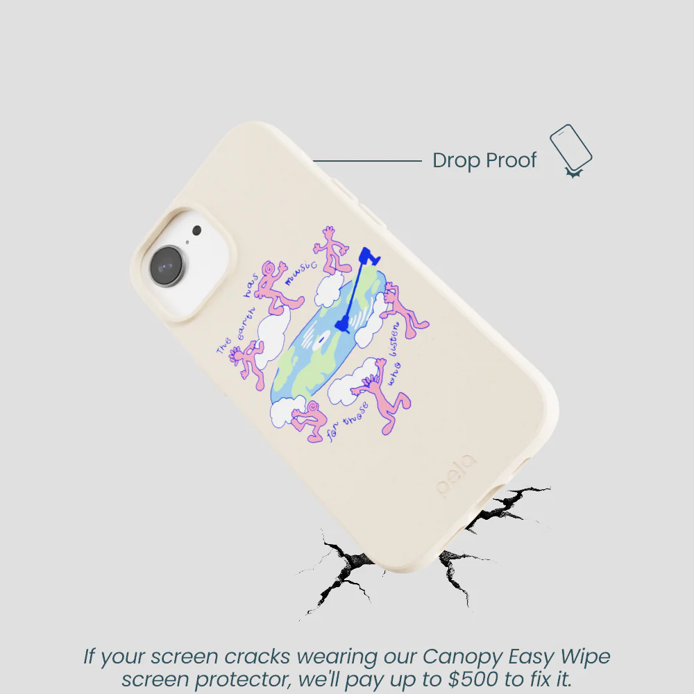 Seashell Earth Music iPhone 16e/17e Case - Image 5