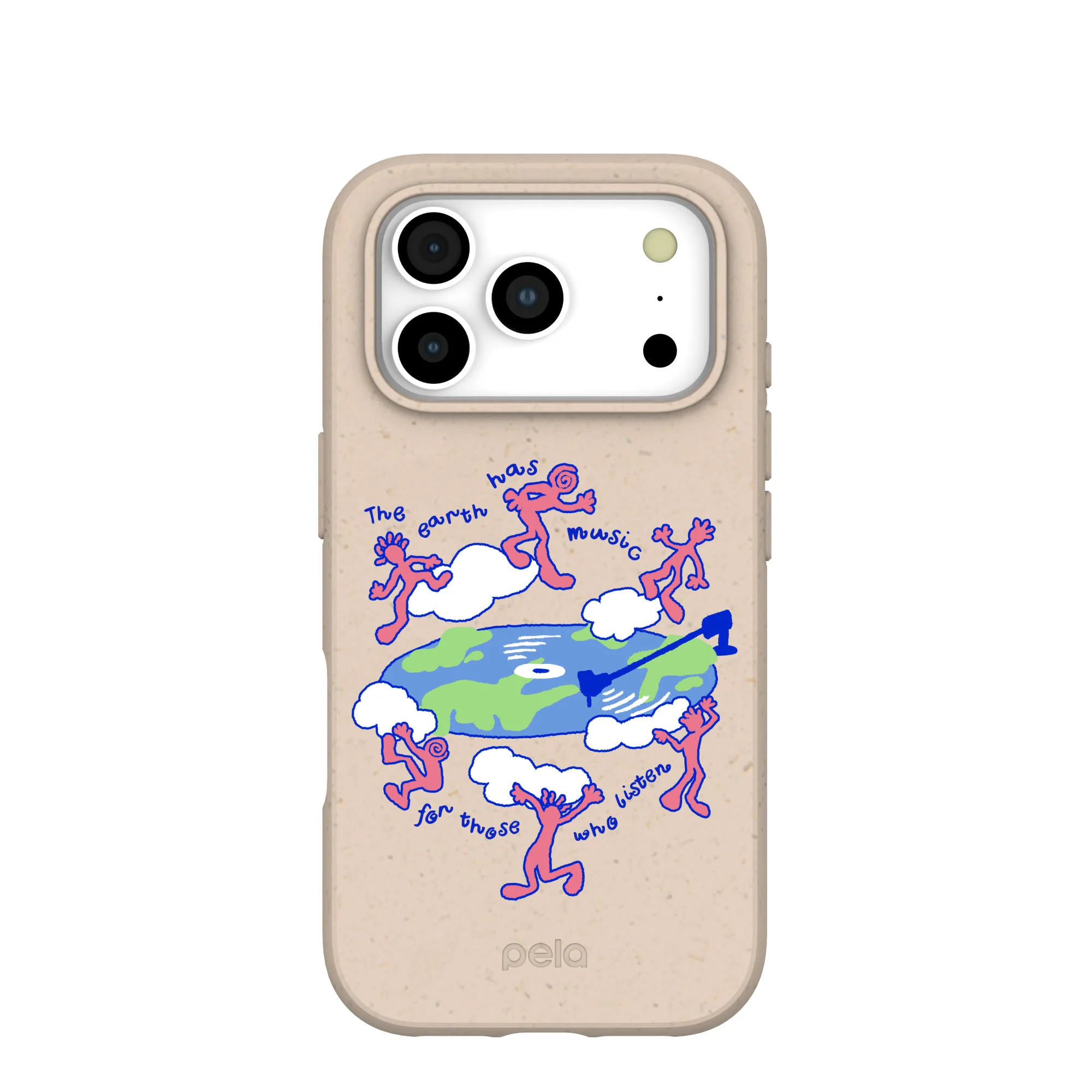 Seashell Earth Music iPhone 17 Pro Case