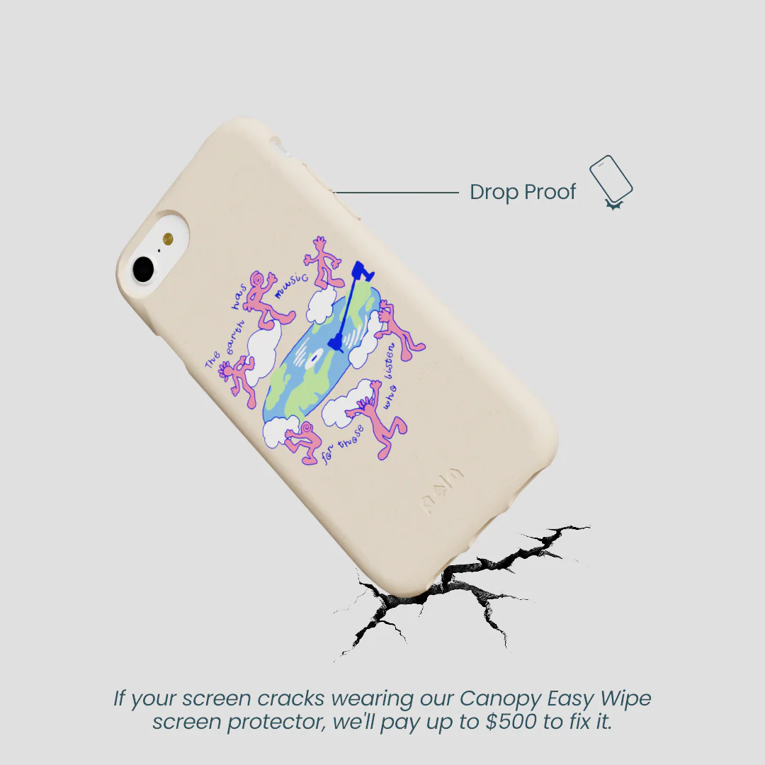 Seashell Earth Music iPhone 6/6s/7/8/SE Case - Image 5