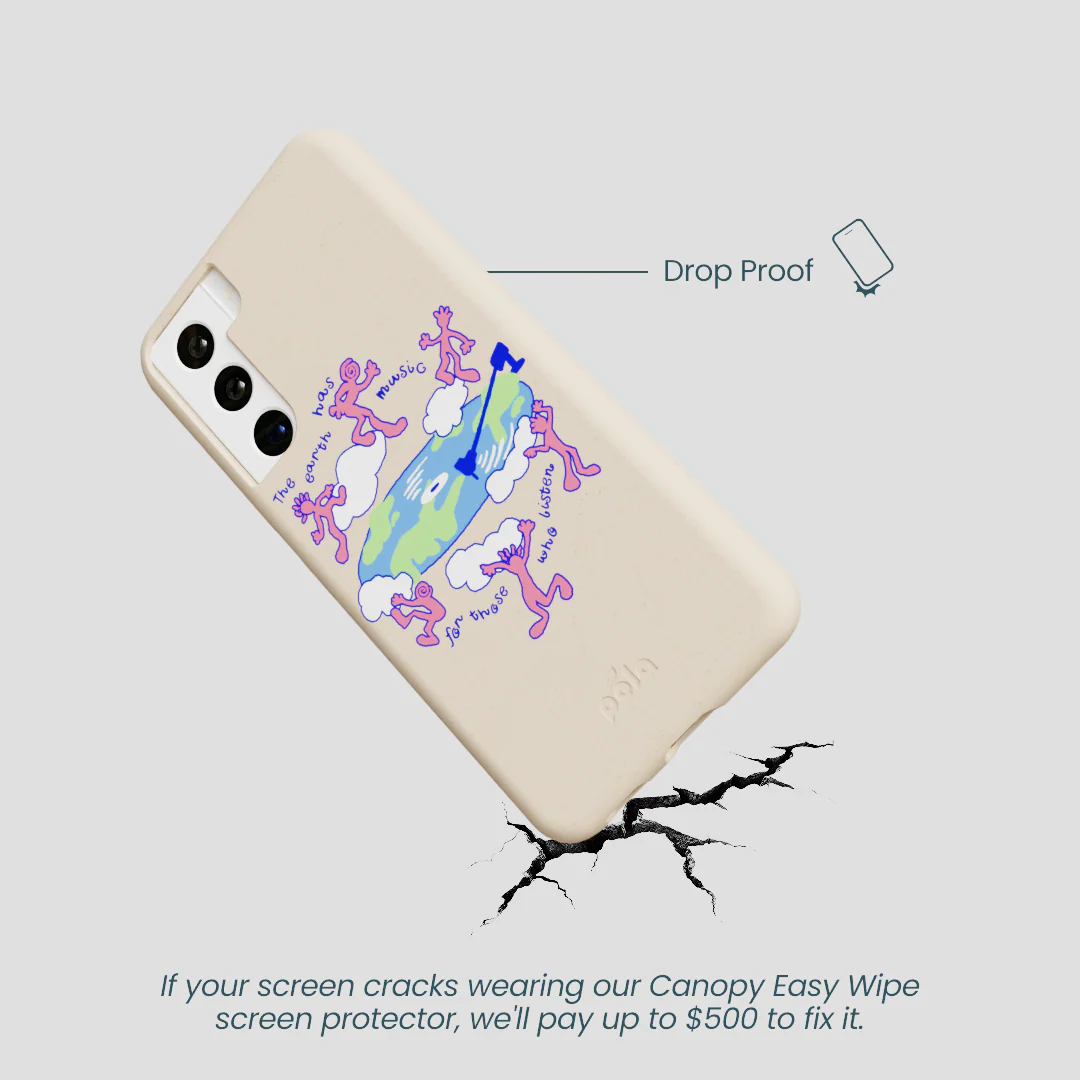 Seashell Earth Music Samsung Galaxy S21 Case - Image 5