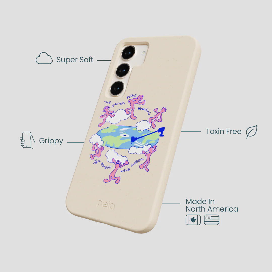 Seashell Earth Music Samsung Galaxy S23 Case - Image 4