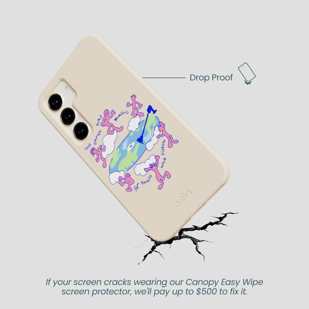 Seashell Earth Music Samsung Galaxy S23 Case - Image 5