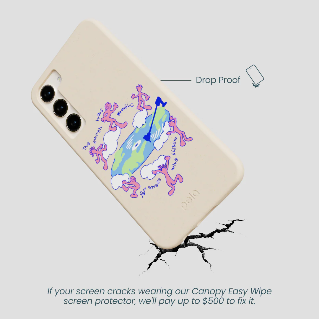 Seashell Earth Music Samsung Galaxy S24+(Plus) Case - Image 5