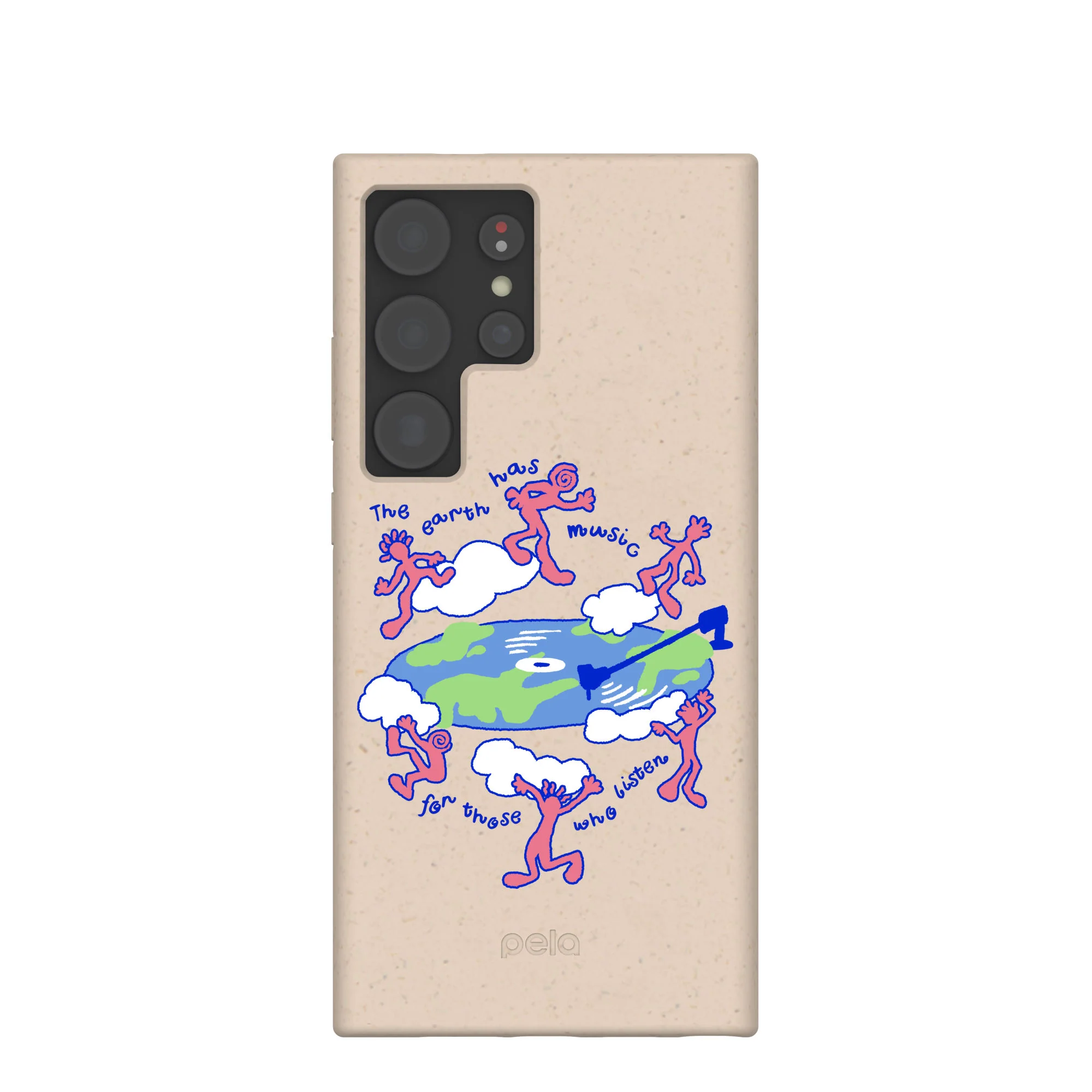 Seashell Earth Music Samsung Galaxy S24 Ultra Case