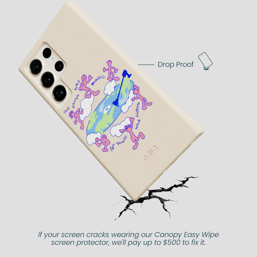 Seashell Earth Music Samsung Galaxy S24 Ultra Case - Image 5