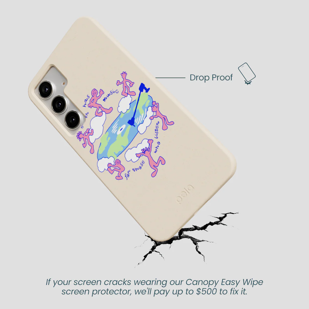 Seashell Earth Music Samsung Galaxy S25+(Plus) Case - Image 5