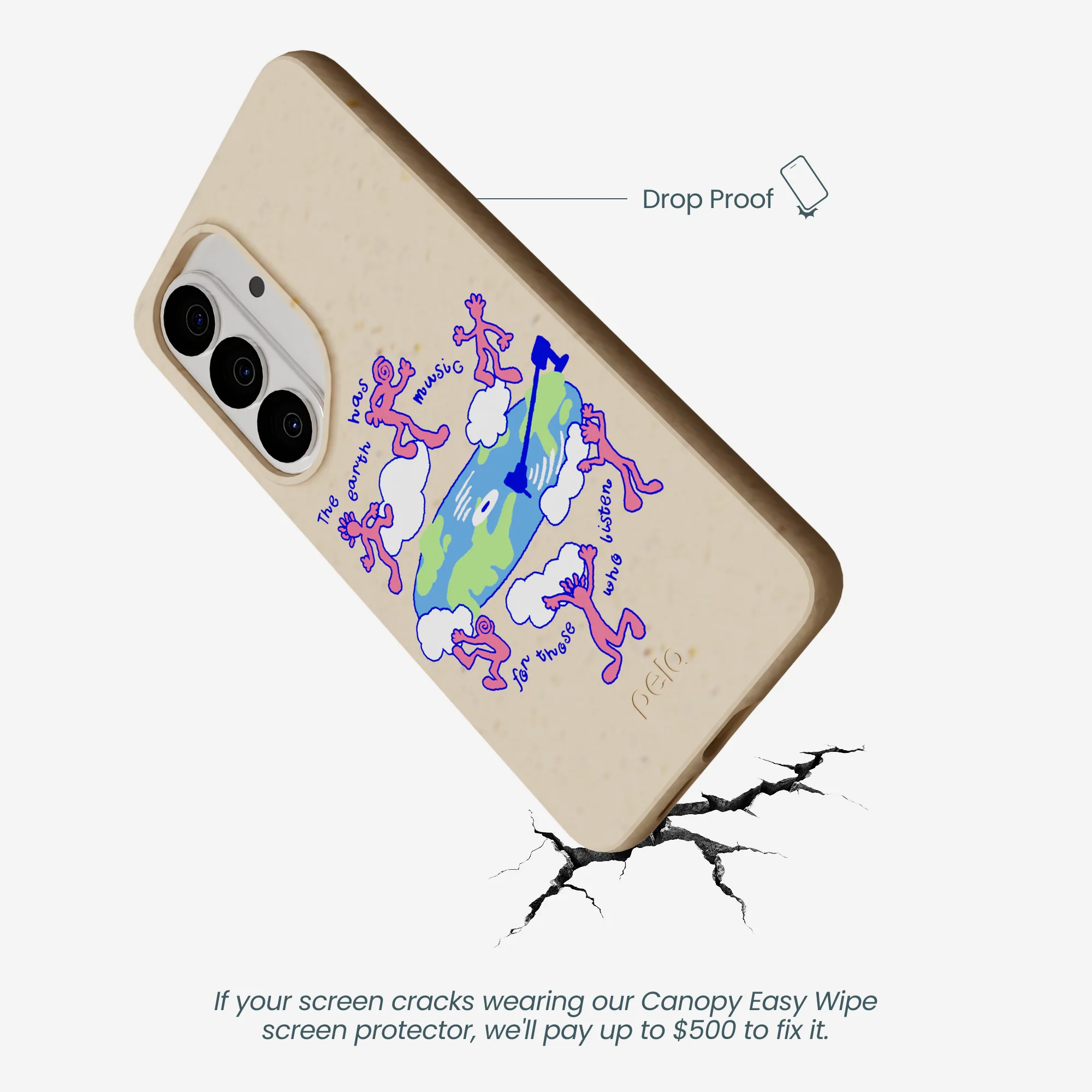 Seashell Earth Music Samsung Galaxy S26 Case - Image 5