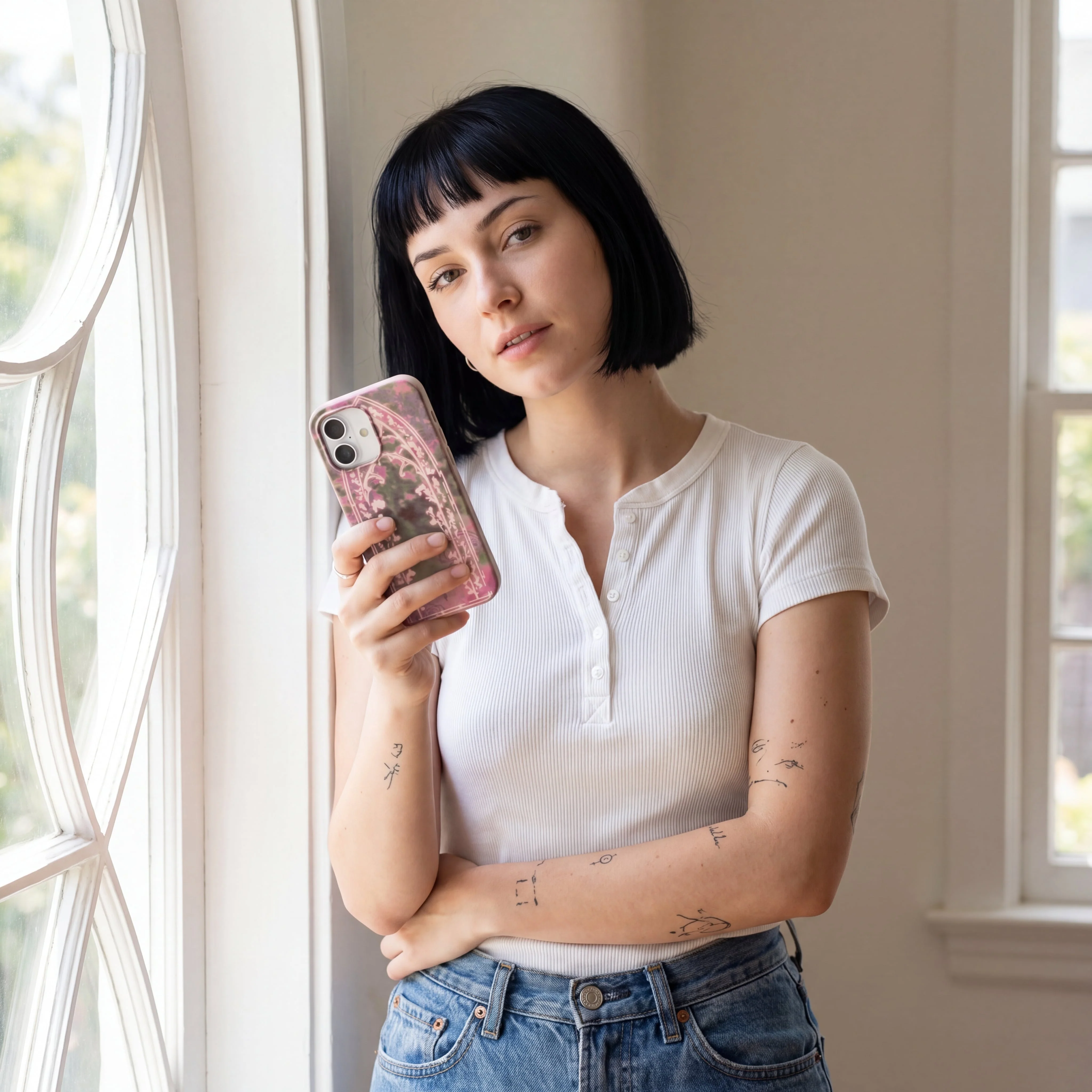 Seashell Enchanted Window iPhone 14 Pro Case - Image 2
