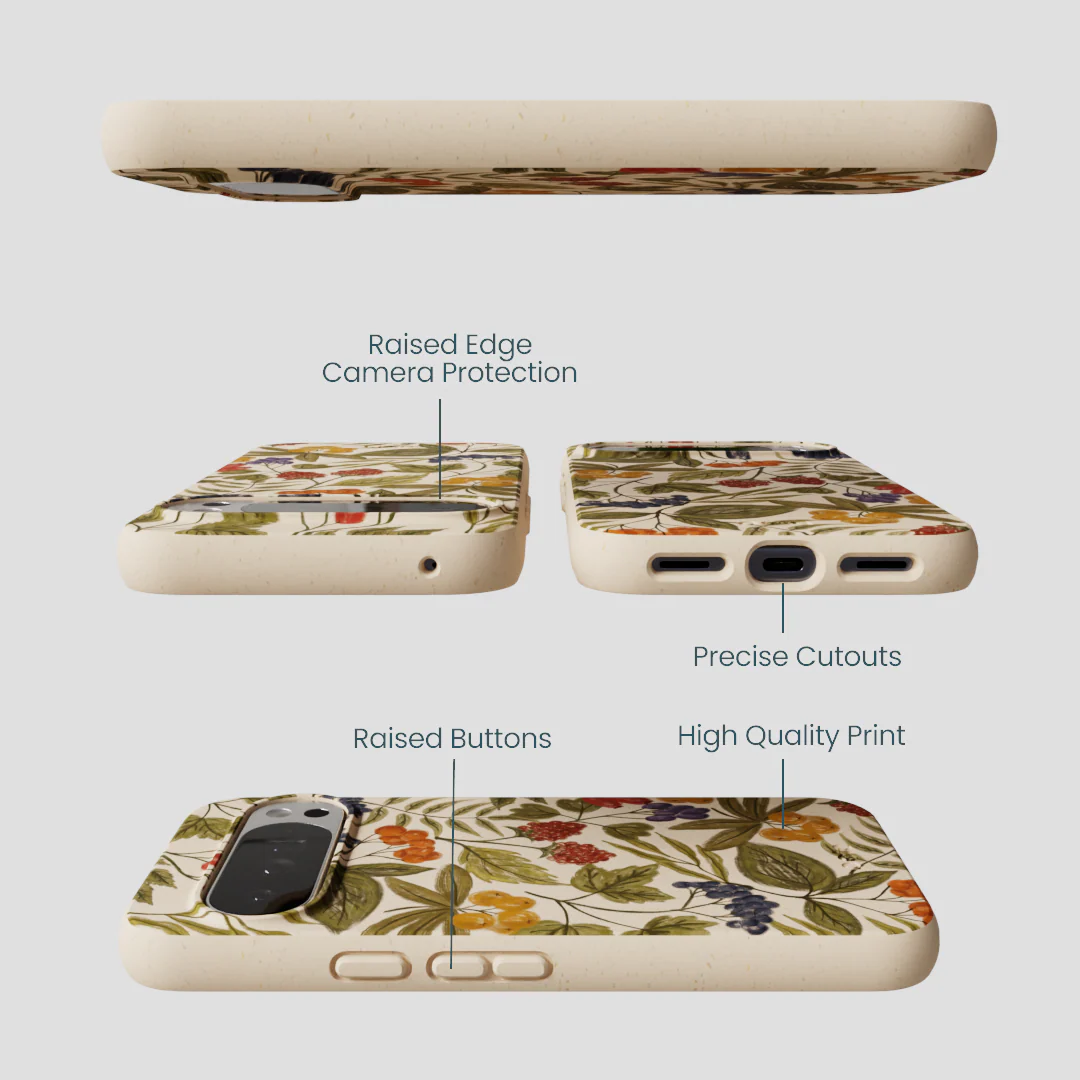 Seashell Fall Berries Google Pixel 10 Pro XL Case - Image 3