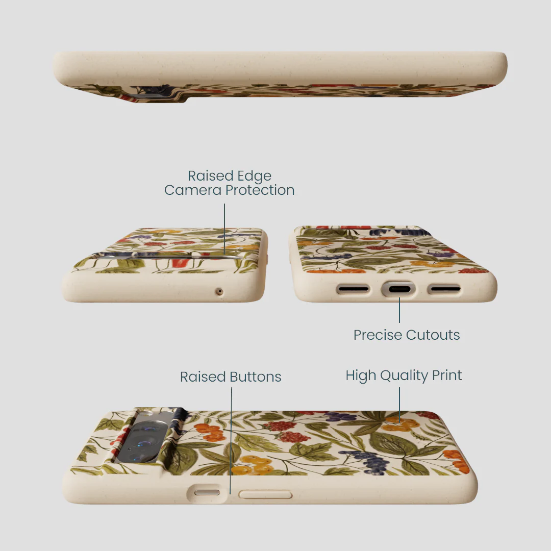 Seashell Fall Berries Google Pixel 8 Pro Case - Image 3