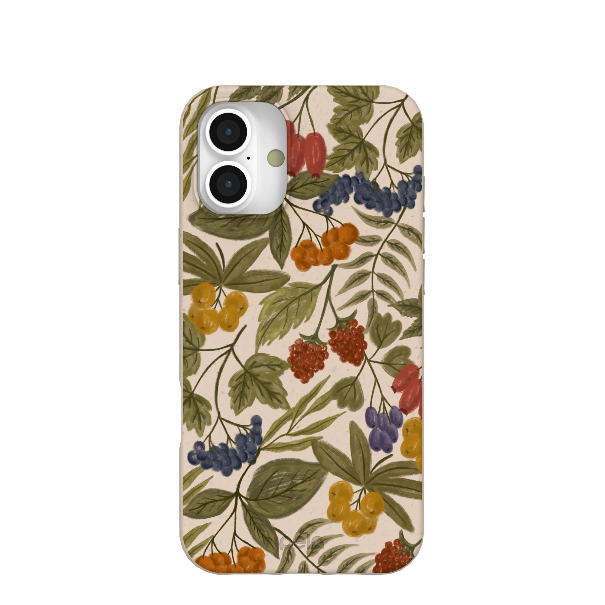 Seashell Fall Berries iPhone 16 Plus Case