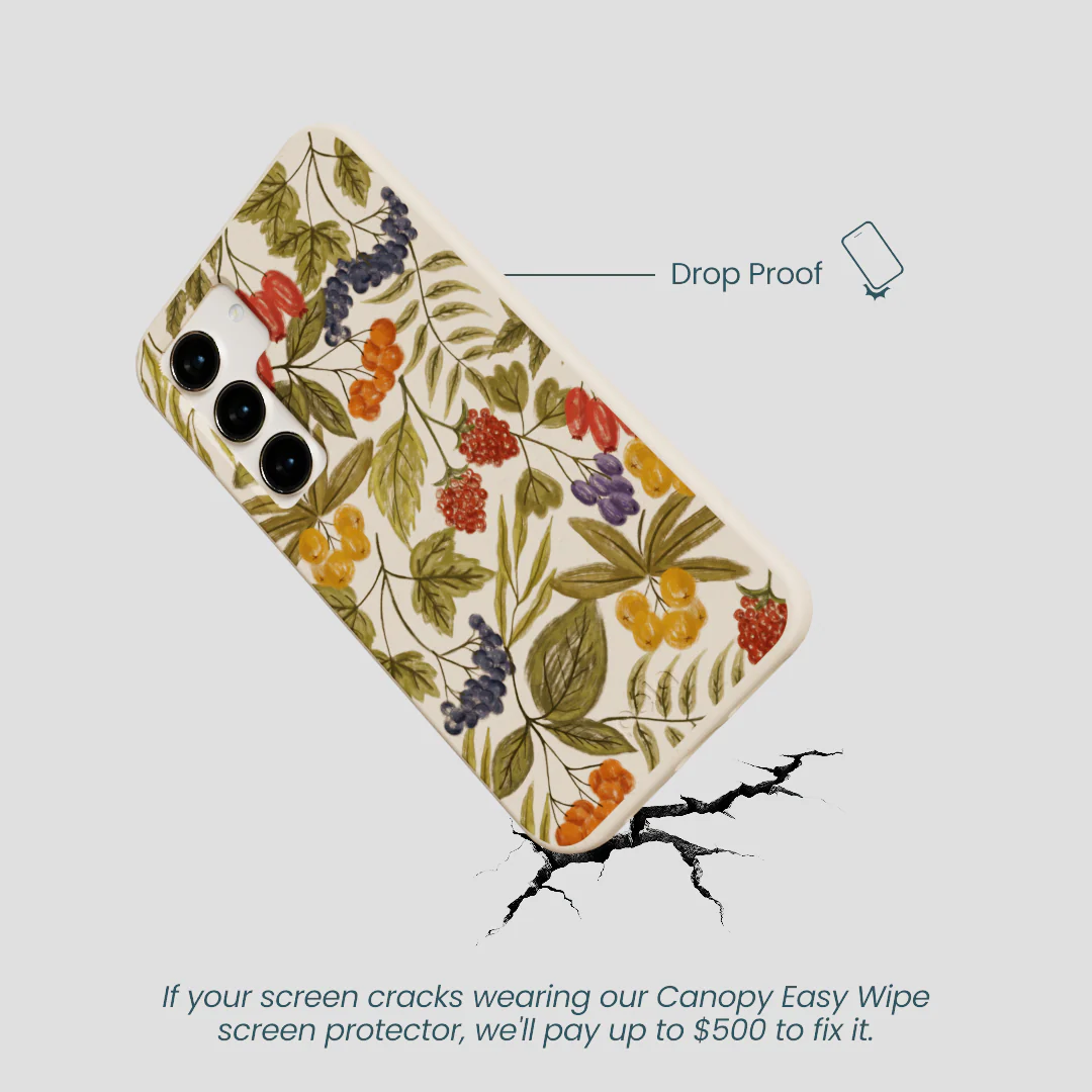 Seashell Fall Berries Samsung Galaxy S23 Case - Image 5