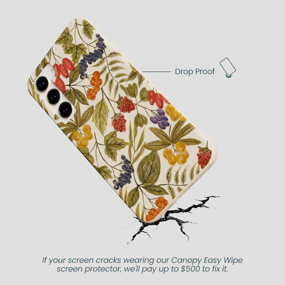 Seashell Fall Berries Samsung Galaxy S23+(Plus) Case - Image 5
