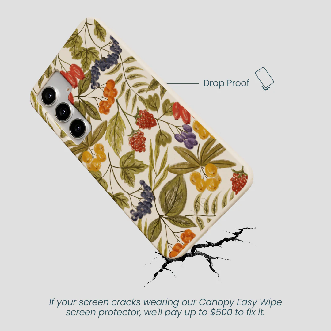 Seashell Fall Berries Samsung Galaxy S25+(Plus) Case - Image 5