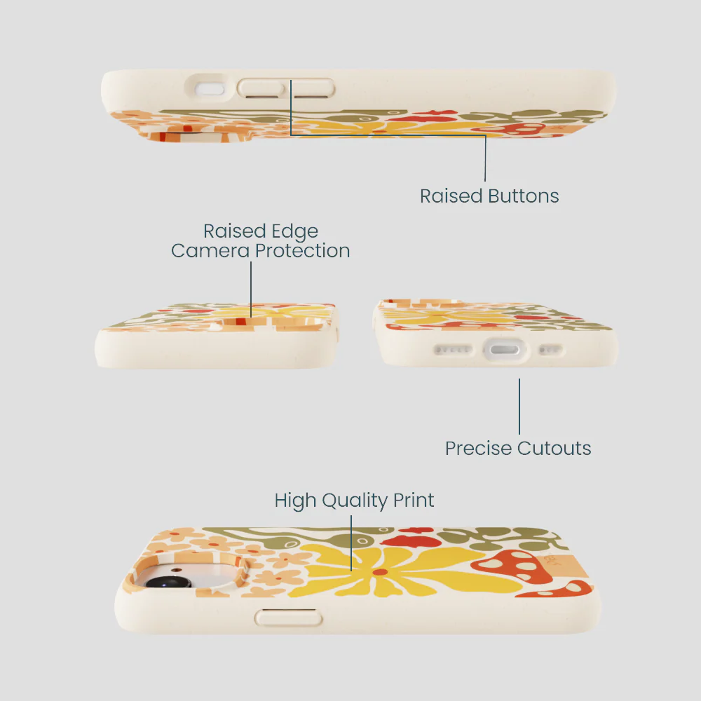 Seashell Fall Flourish iPhone 16e/17e Case - Image 3