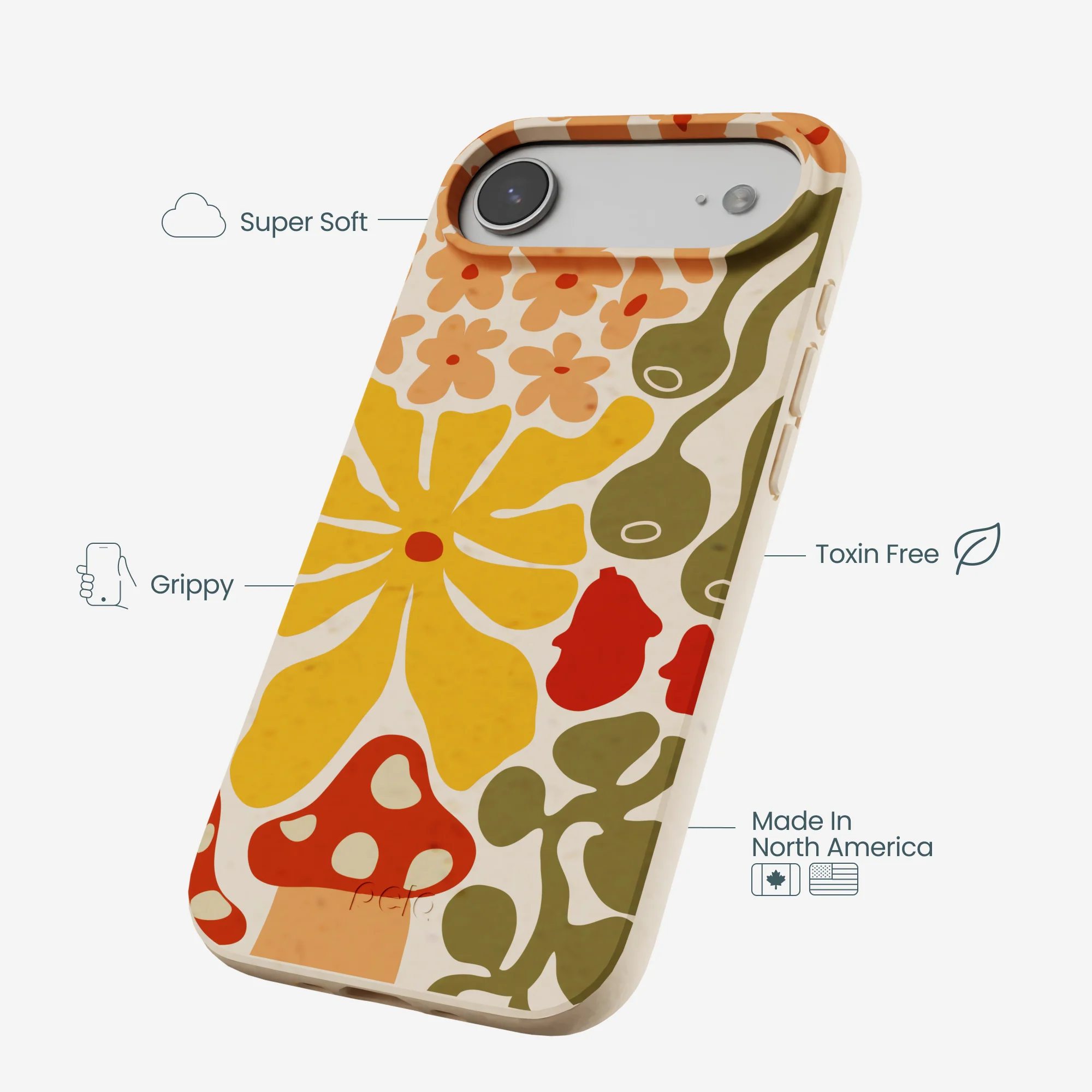 Seashell Fall Flourish iPhone Air Case - Image 4