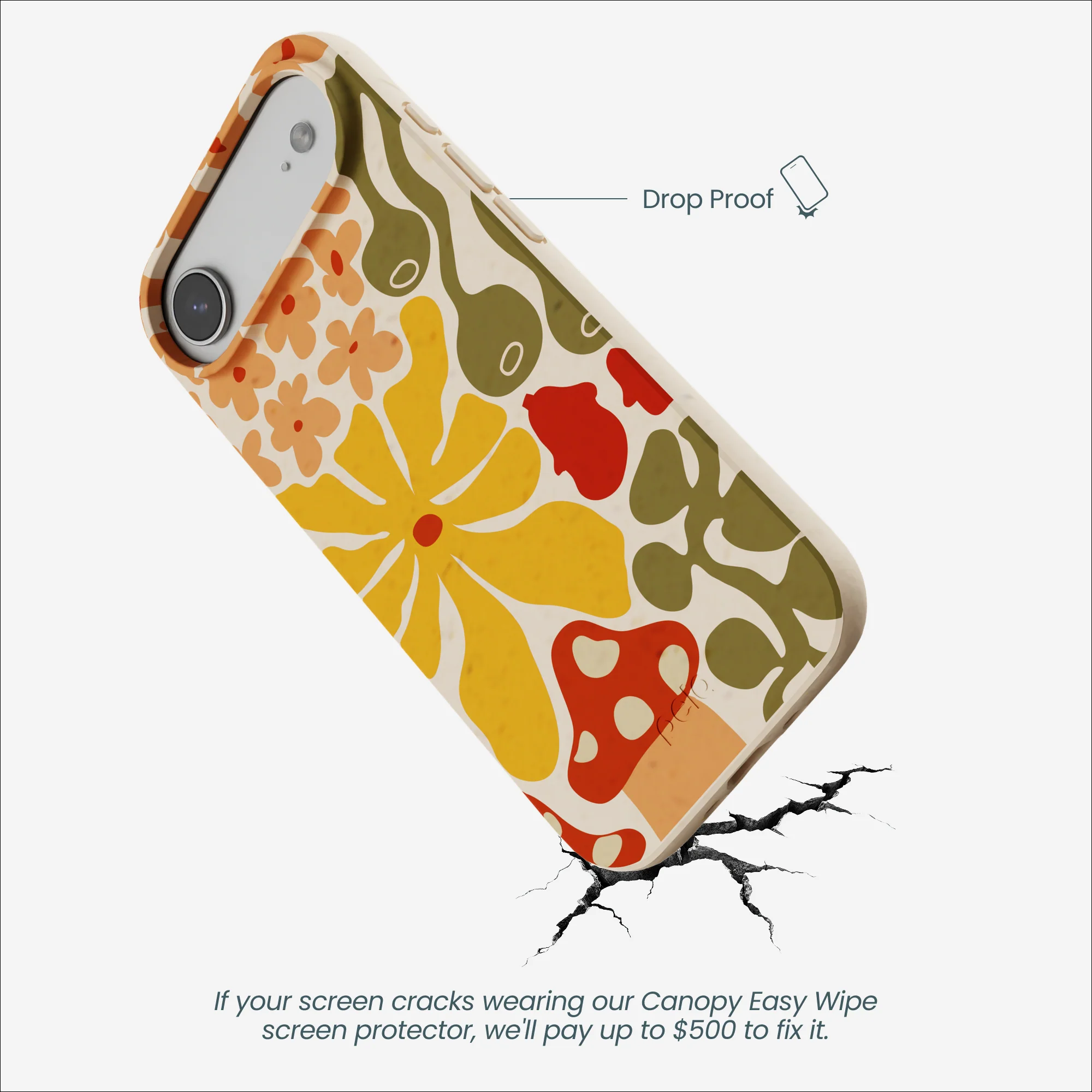 Seashell Fall Flourish iPhone Air Case - Image 5