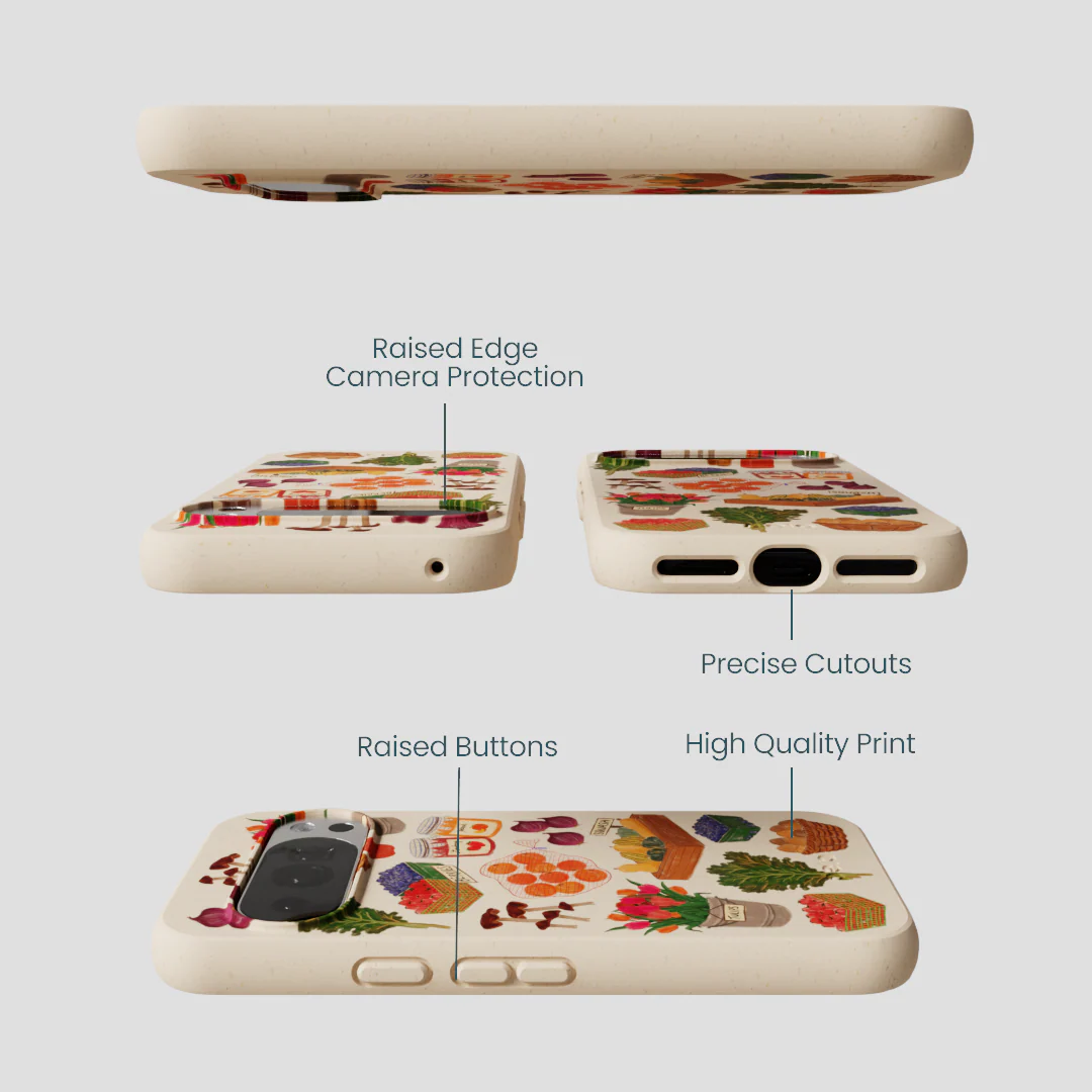 Seashell Farm Market Google Pixel 10/10 Pro Case - Image 3