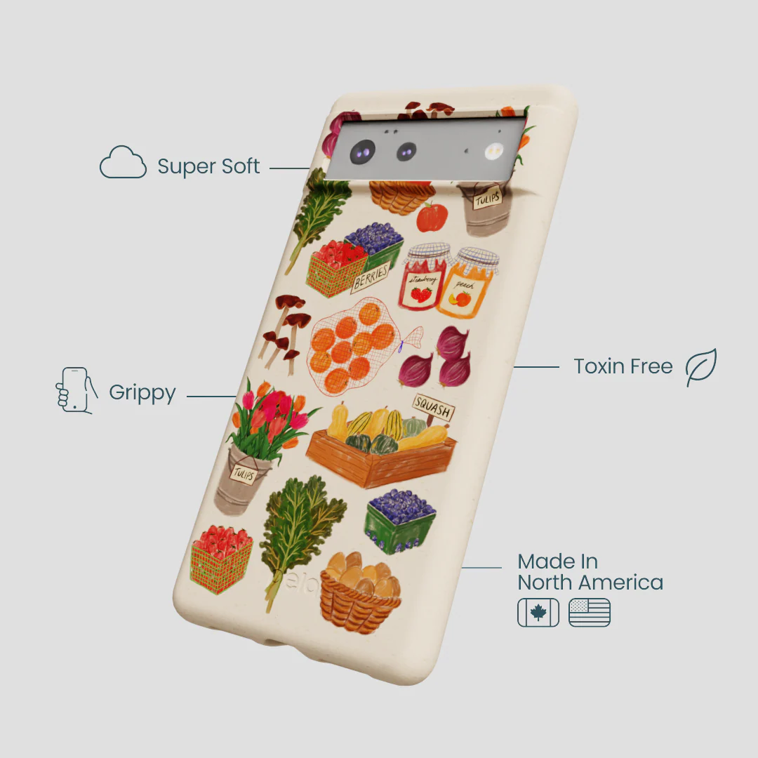 Seashell Farm Market Google Pixel 6 Case - Image 4