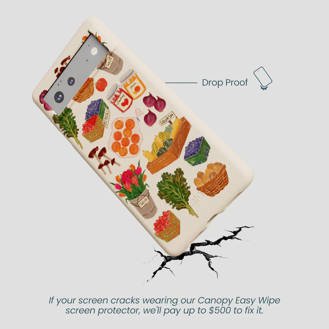 Seashell Farm Market Google Pixel 6 Case - Image 5