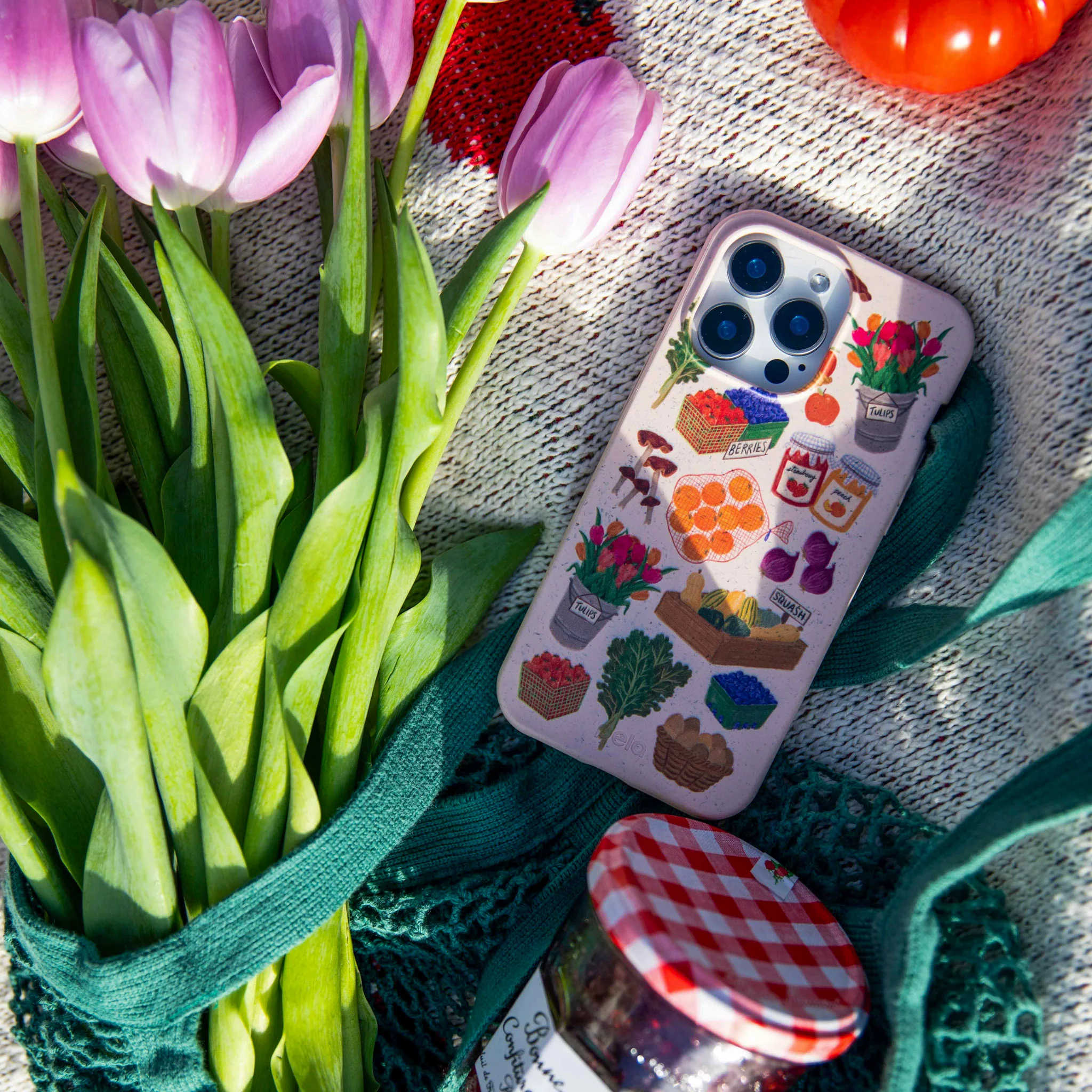 Seashell Farm Market Google Pixel 6a Case - Image 2