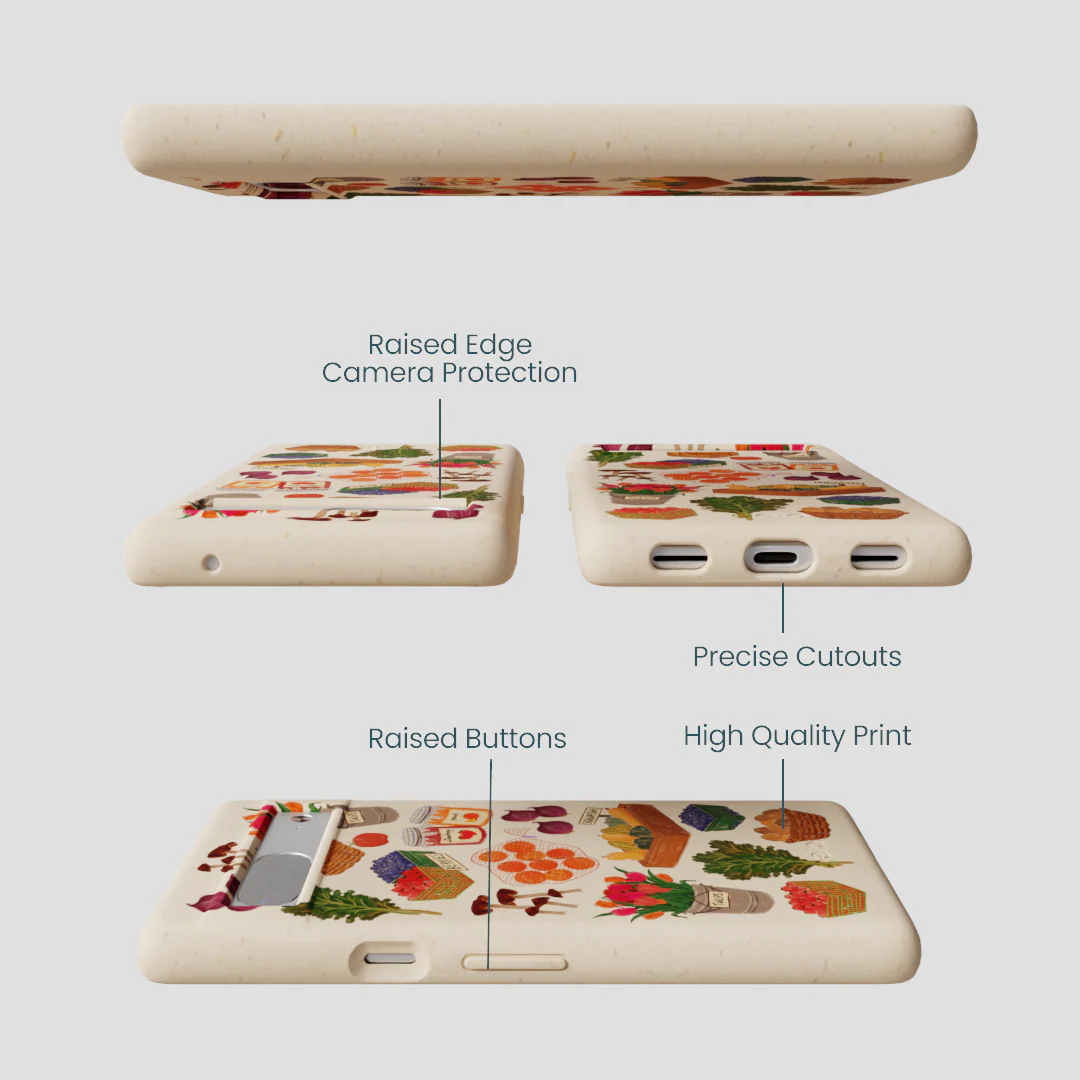 Seashell Farm Market Google Pixel 7 Case - Image 3
