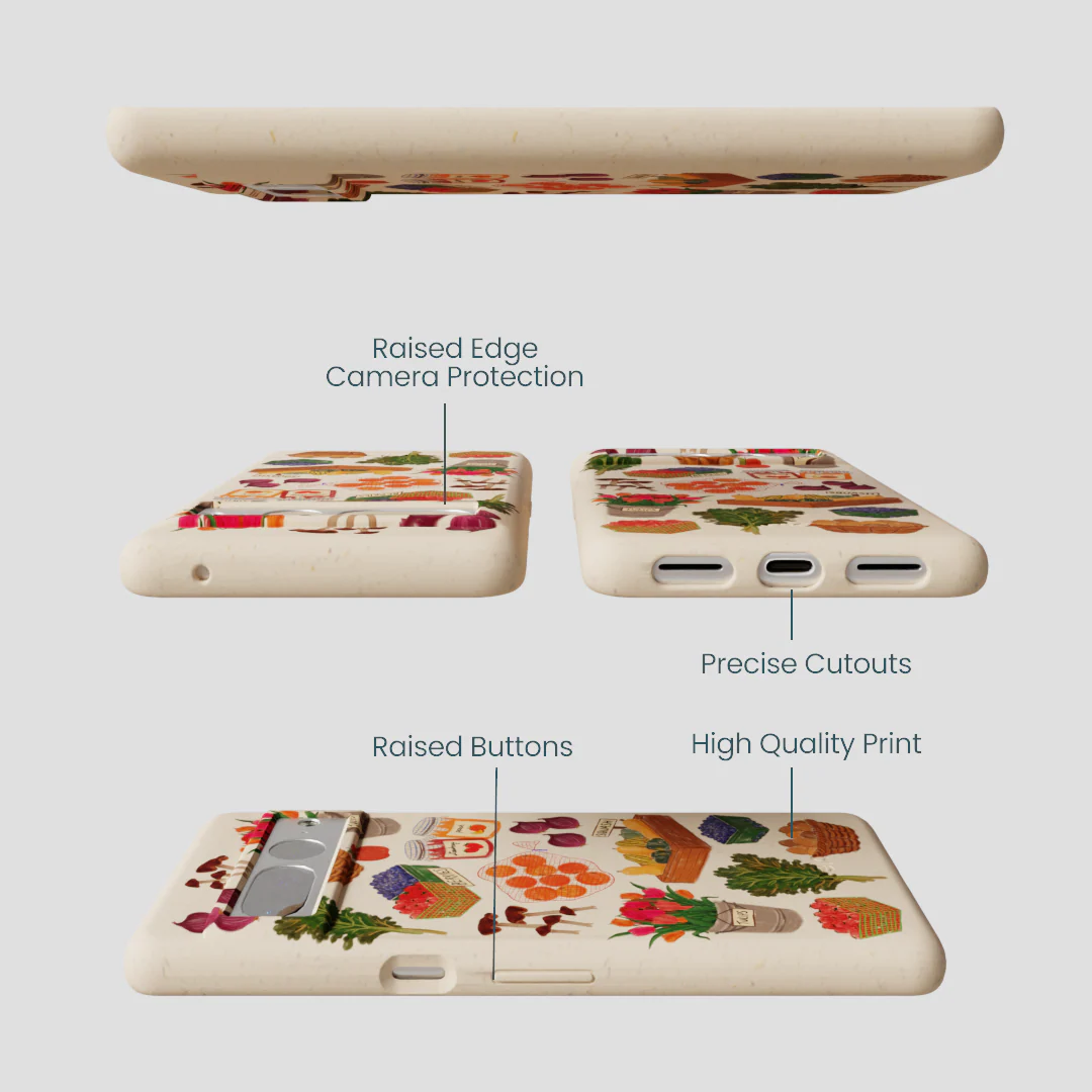 Seashell Farm Market Google Pixel 7 Pro Case - Image 3