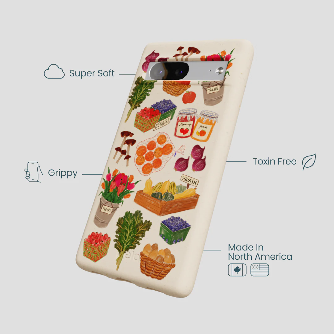 Seashell Farm Market Google Pixel 7a Case - Image 4