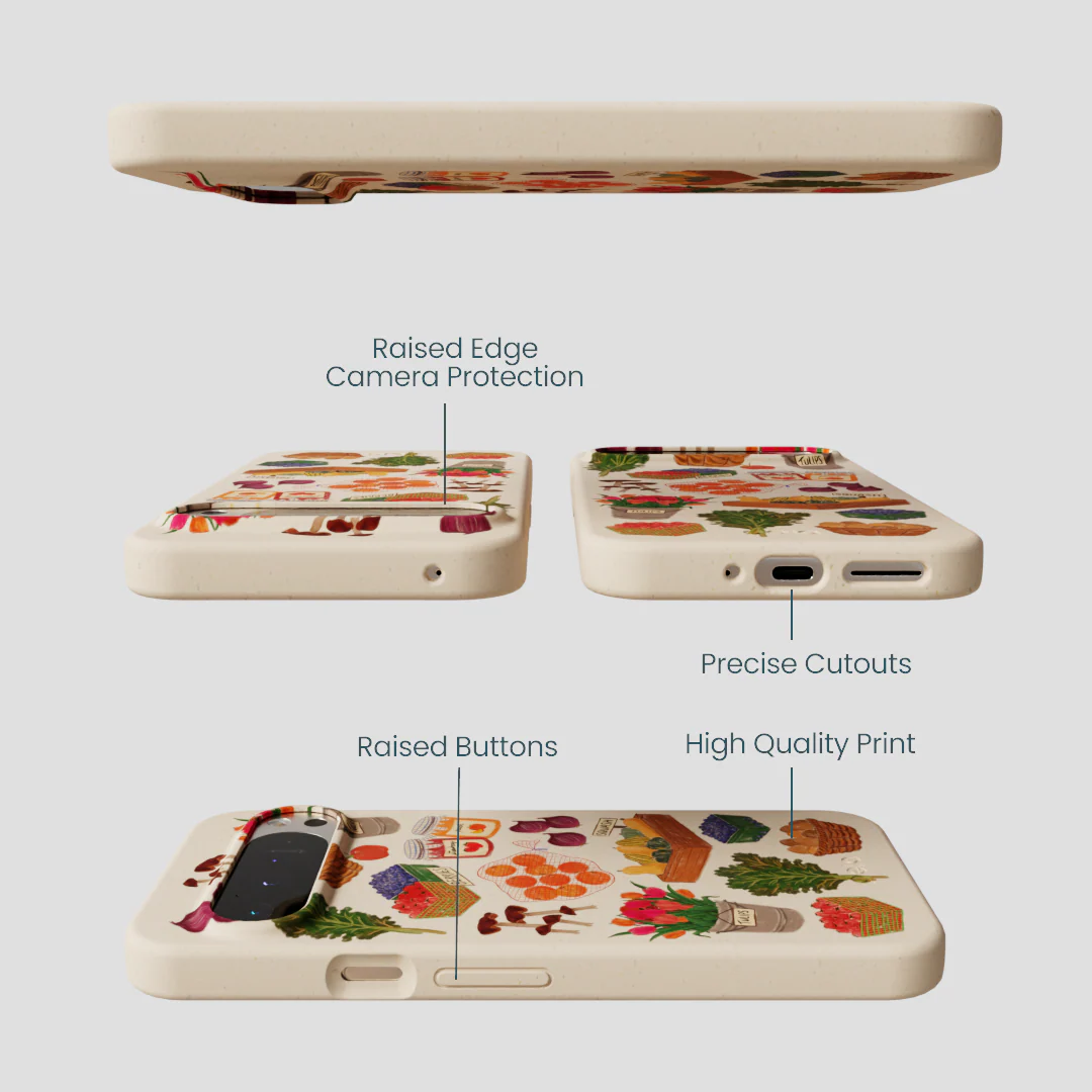 Seashell Farm Market Google Pixel 9 Pro XL Case - Image 3