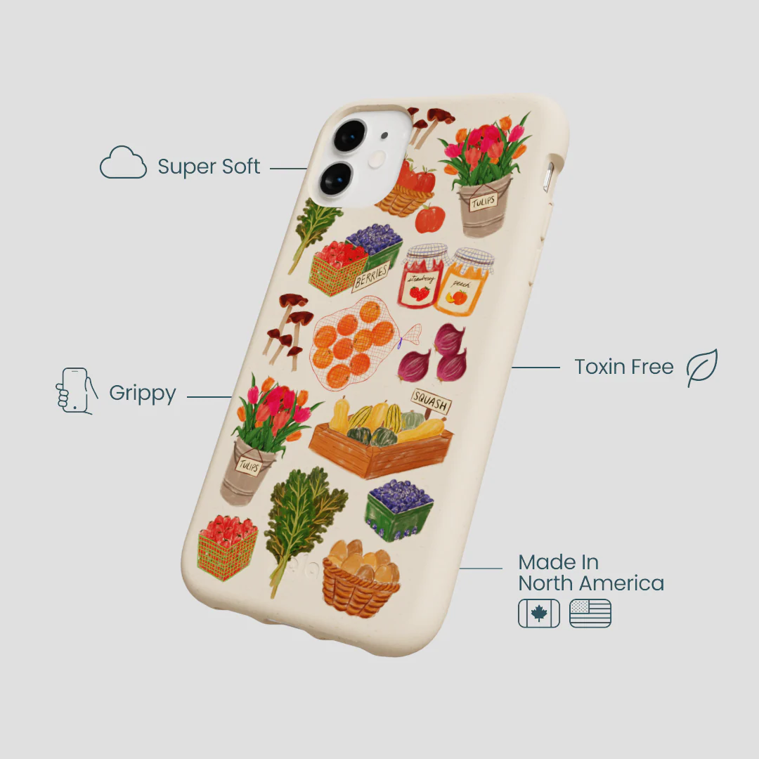 Seashell Farm Market iPhone 11 Case - Image 4