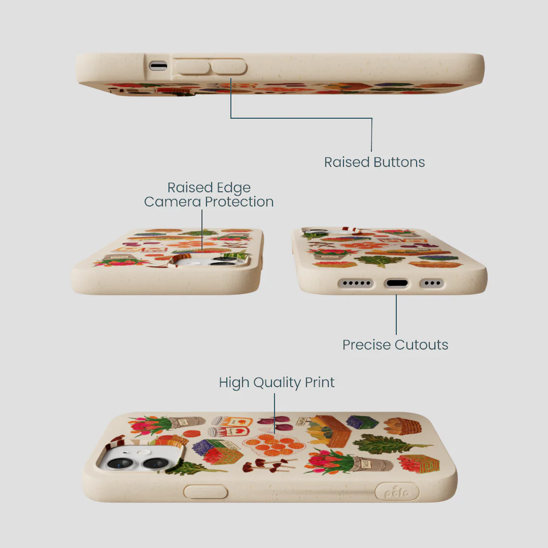 Seashell Farm Market iPhone 12/ iPhone 12 Pro Case - Image 3