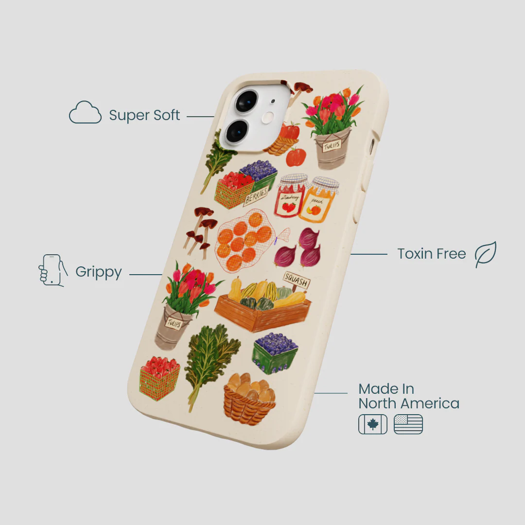 Seashell Farm Market iPhone 12/ iPhone 12 Pro Case - Image 4