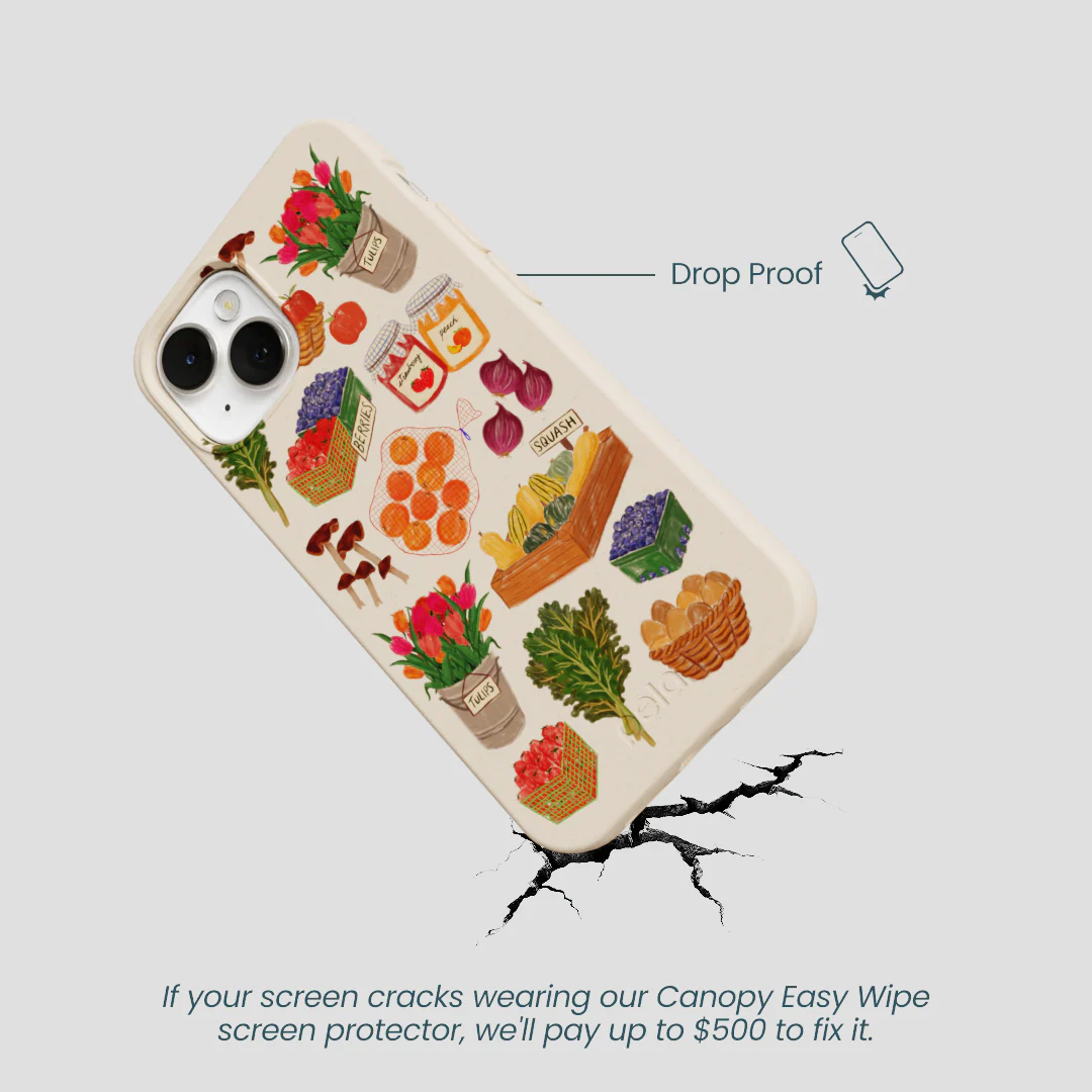 Seashell Farm Market iPhone 13 Case - Image 4