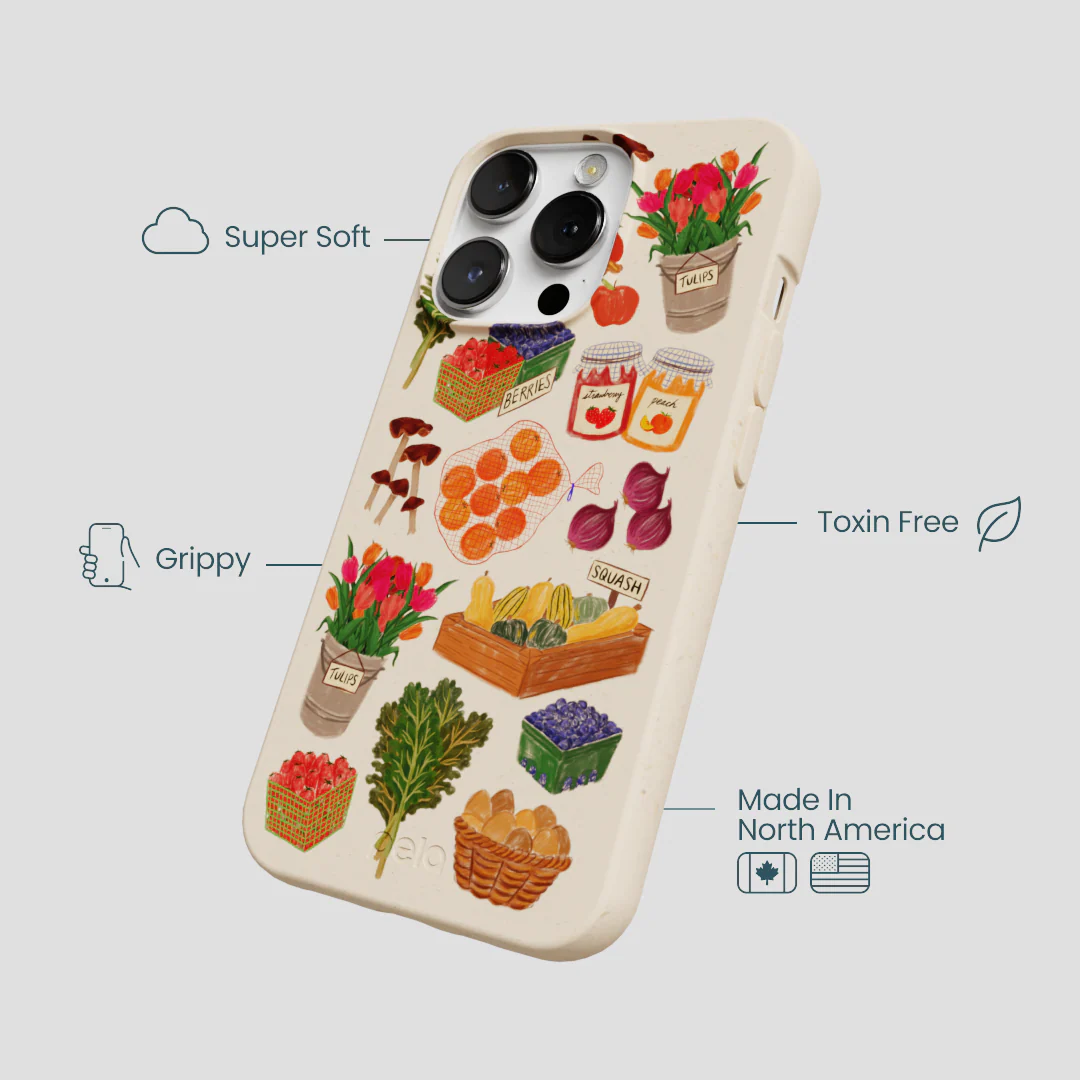 Seashell Farm Market iPhone 13 Pro Max Case - Image 4