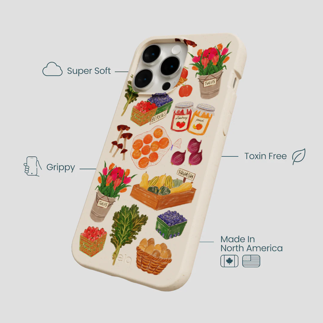 Seashell Farm Market iPhone 14 Pro Max Case - Image 4
