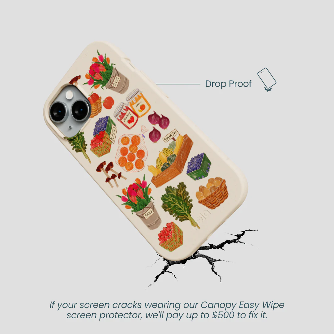 Seashell Farm Market iPhone 15 Case - Image 5
