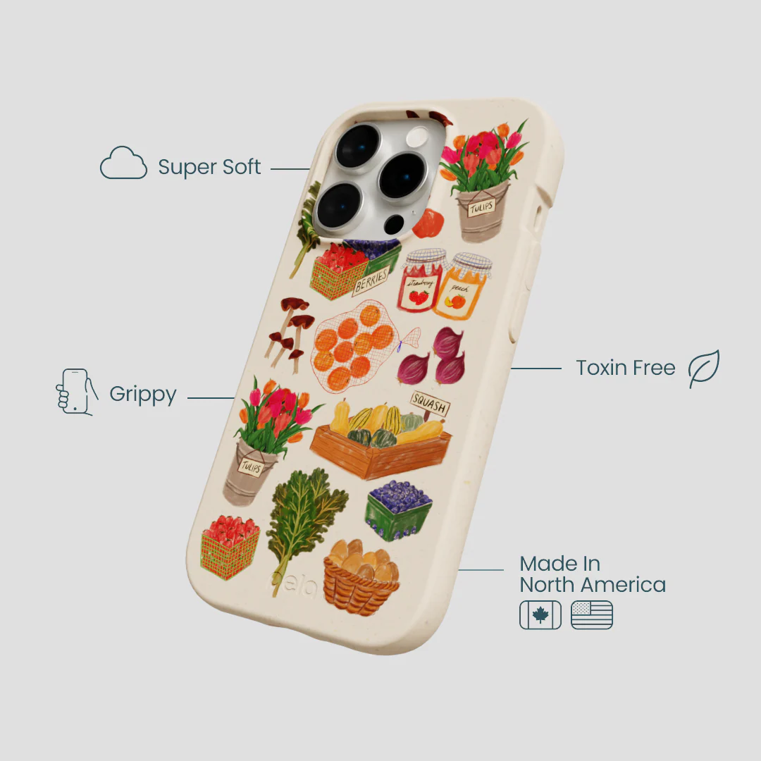 Seashell Farm Market iPhone 15 Pro Case - Image 4