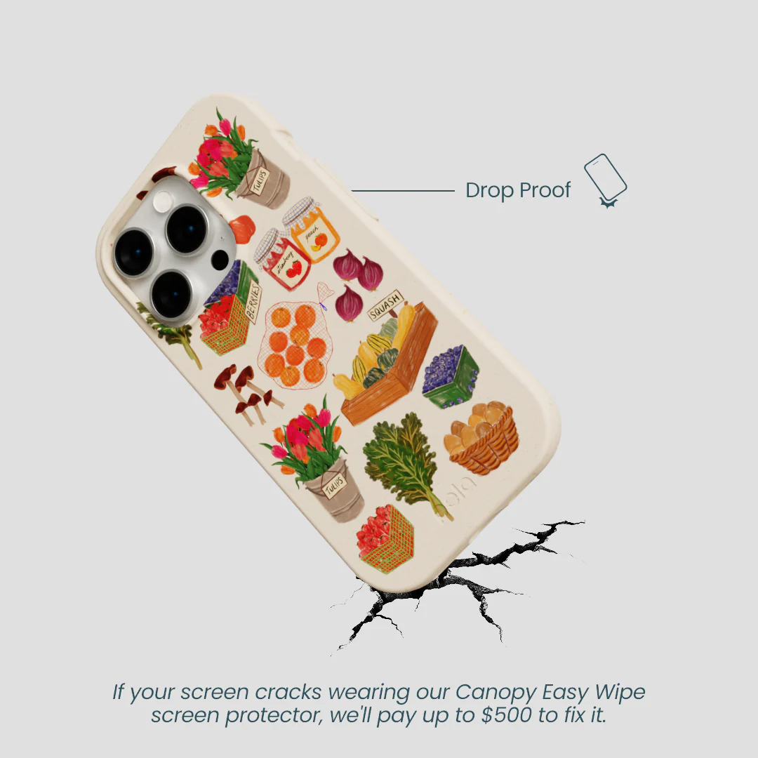 Seashell Farm Market iPhone 15 Pro Case - Image 5