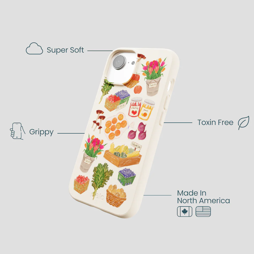 Seashell Farm Market iPhone 16e/17e Case - Image 4