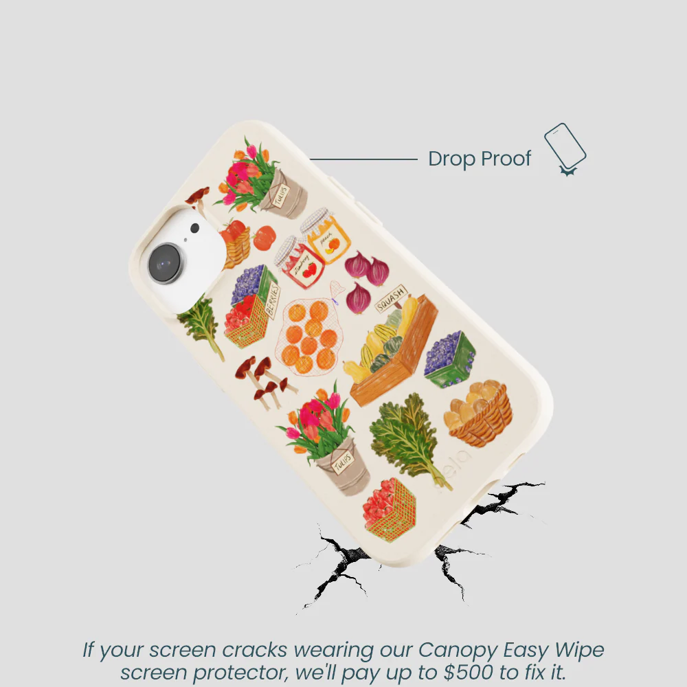 Seashell Farm Market iPhone 16e/17e Case - Image 5