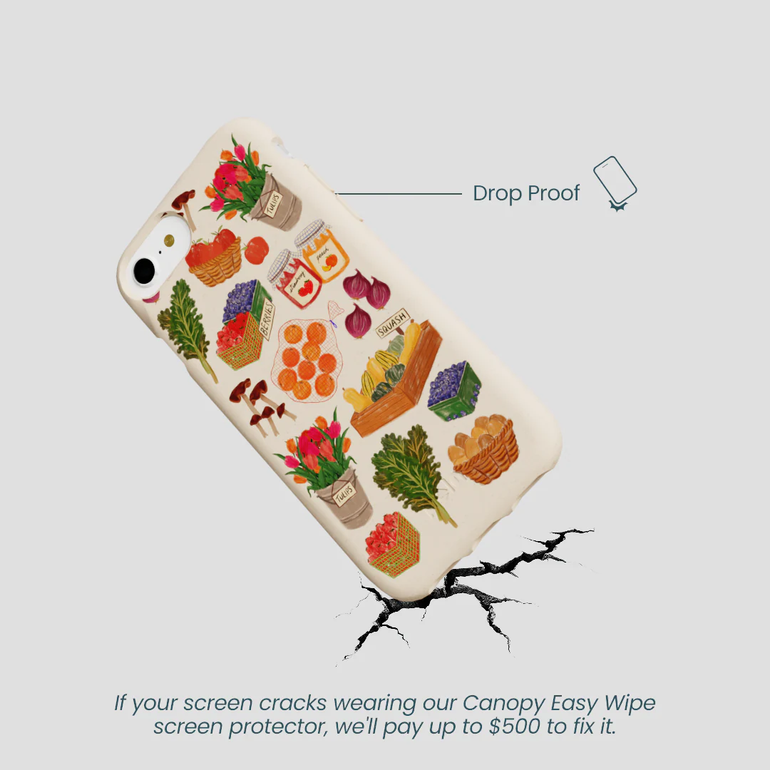 Seashell Farm Market iPhone 6/6s/7/8/SE Case - Image 5
