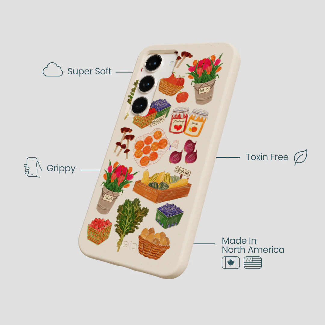 Seashell Farm Market Samsung Galaxy S23 Case - Image 4