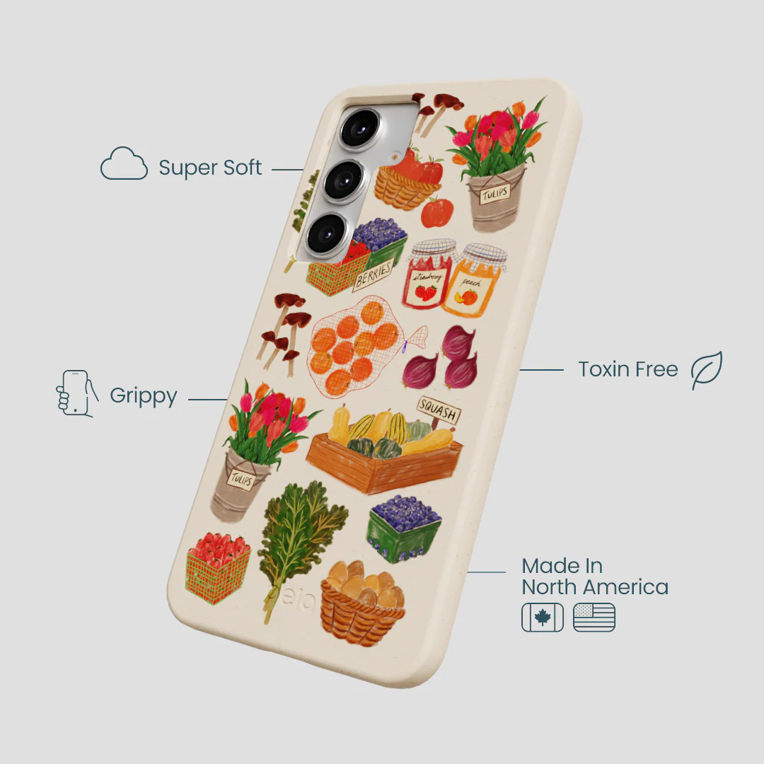 Seashell Farm Market Samsung Galaxy S25+(Plus) Case - Image 4