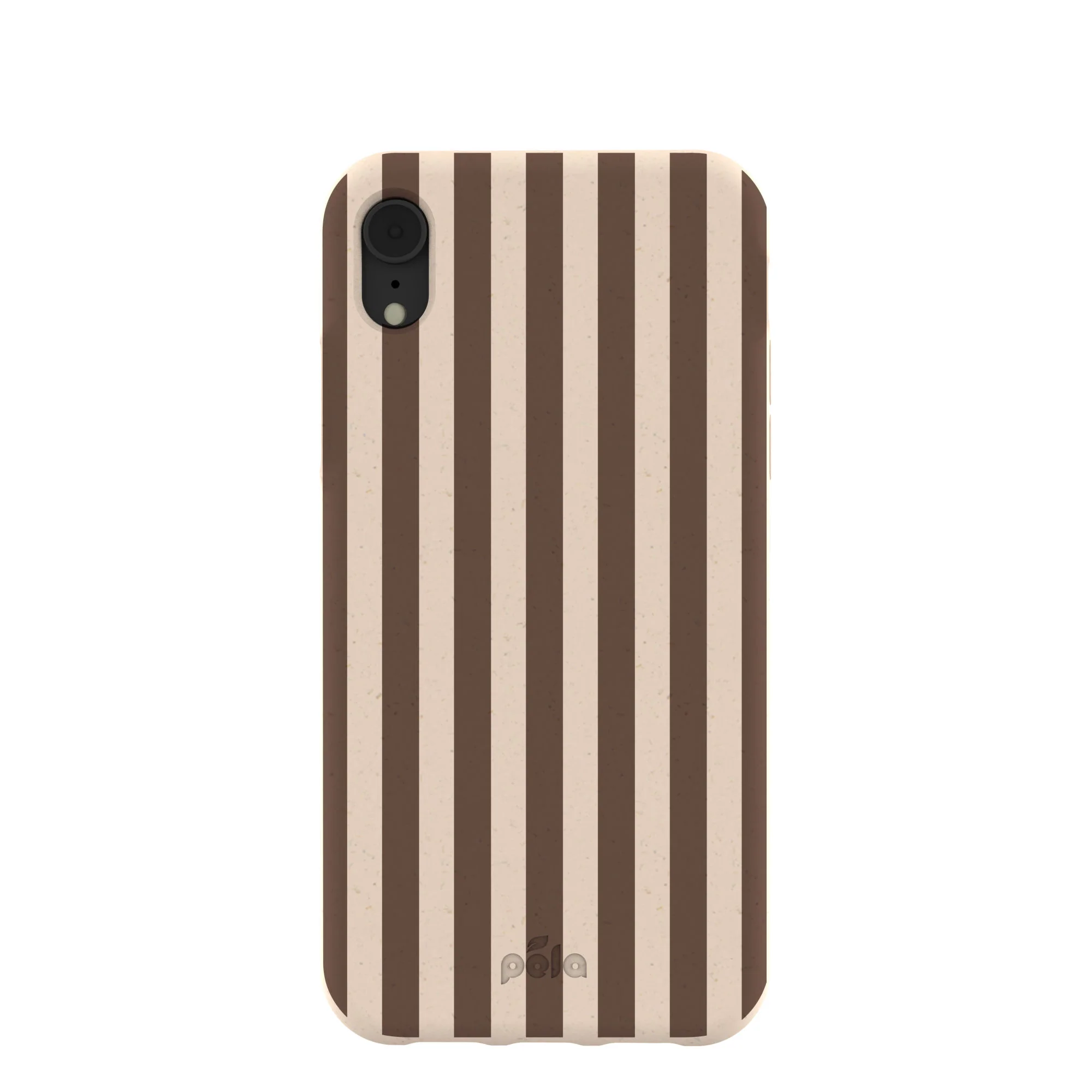 Seashell Fawn Stripes iPhone XR Case