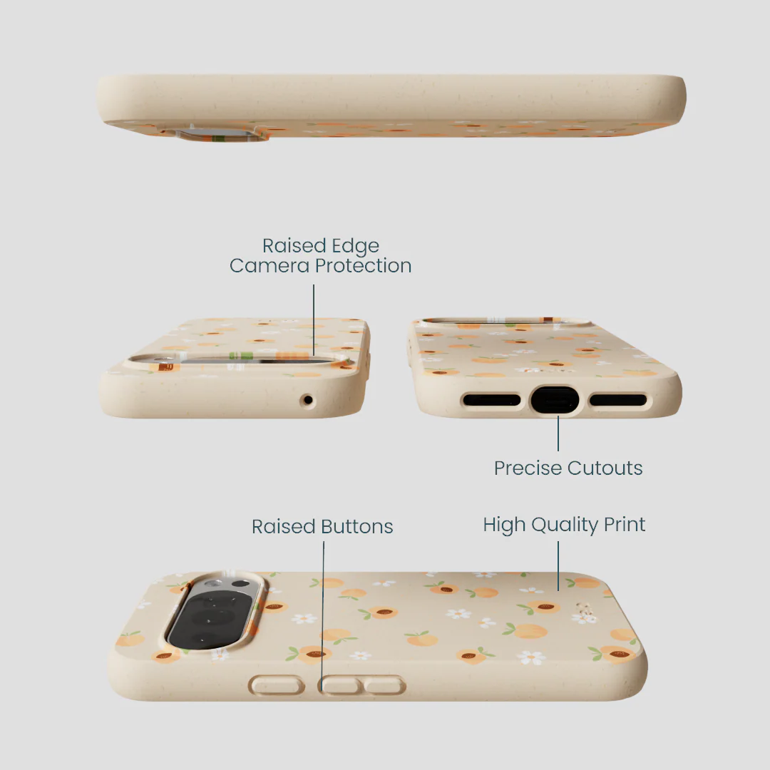 Seashell Feeling Peachy Google Pixel 10/10 Pro Case - Image 2