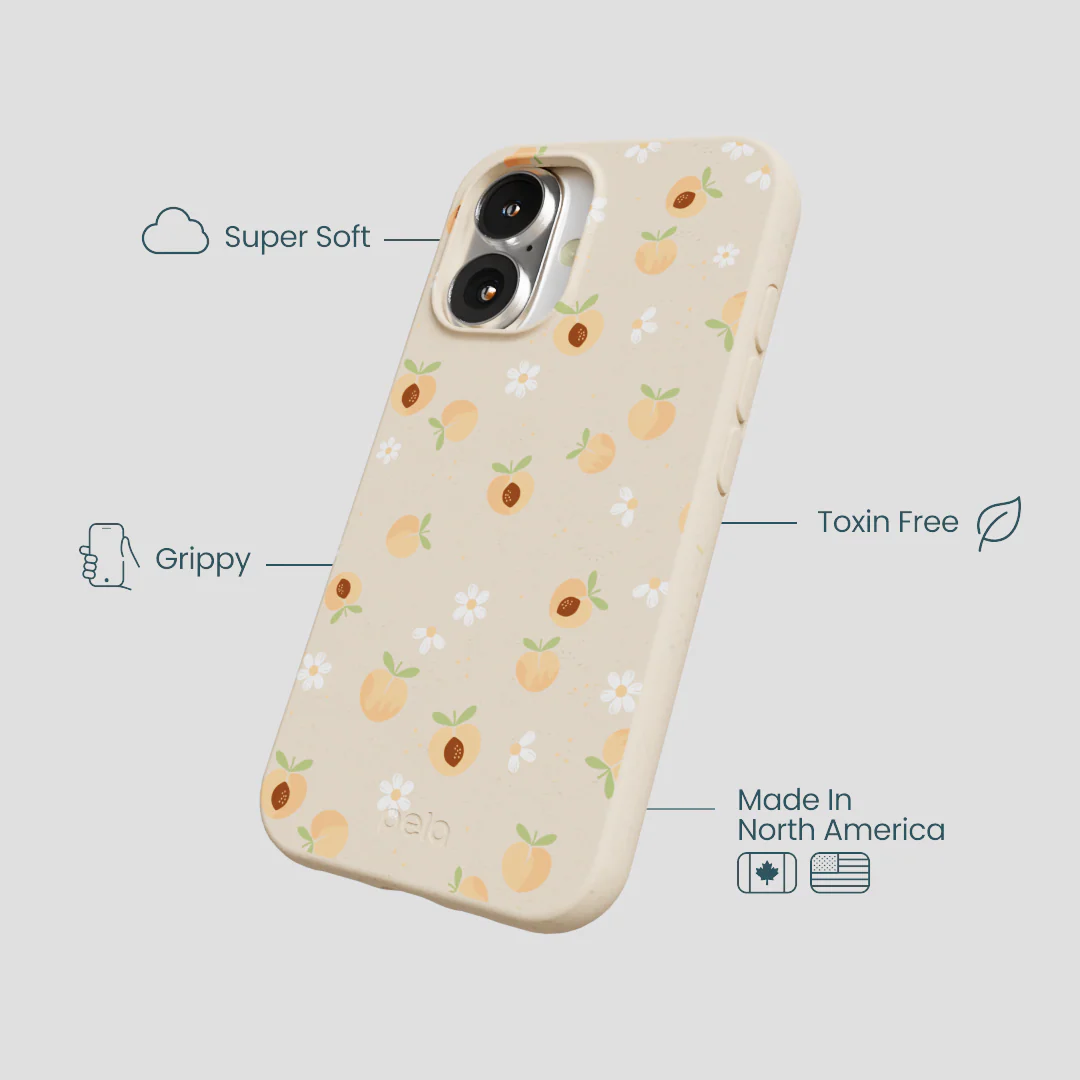 Seashell Feeling Peachy iPhone 16 Case - Image 4
